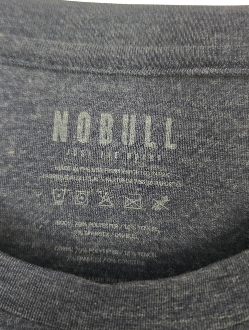 🔥 NOBULL Performance Muscle Tank | Charcoal Gray Athletic Training Top 🔥 - Picture 3 of 7
